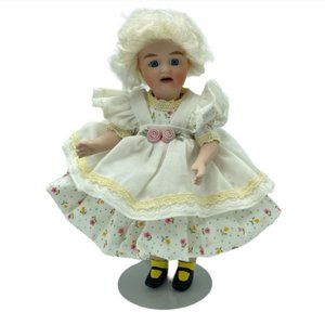 Jeannie DiMauro Jill Kestner Huebach Miniature Valuable Porcelain Dolls Display